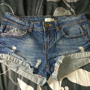 Forever 21 ripped shorts